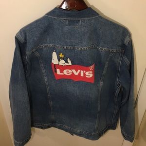 levi's x peanuts jacket